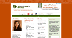 Desktop Screenshot of downtoearthfinance.com